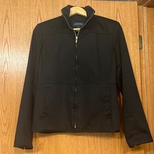 Cute 97% cotton little black jacket. Dress it up or wear with jeans.